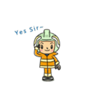 LITTLE FIRE FIGHTER ANIMATED（個別スタンプ：16）