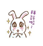 hotot bunny（個別スタンプ：1）