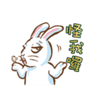 hotot bunny（個別スタンプ：21）