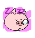 FUNNY BIG HEAD PIG（個別スタンプ：7）