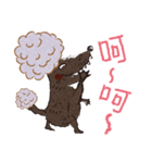 the wolf and the lamb（個別スタンプ：2）