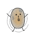 Mr. fingerprint（個別スタンプ：8）