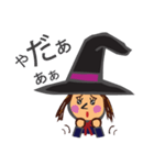 She's a witch girl.（個別スタンプ：13）