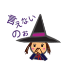 She's a witch girl.（個別スタンプ：14）