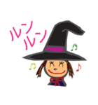 She's a witch girl.（個別スタンプ：15）