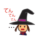 She's a witch girl.（個別スタンプ：18）