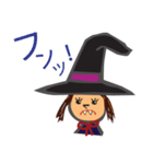 She's a witch girl.（個別スタンプ：19）