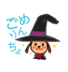 She's a witch girl.（個別スタンプ：21）