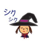 She's a witch girl.（個別スタンプ：24）