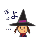 She's a witch girl.（個別スタンプ：25）