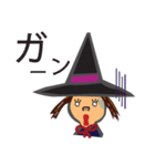 She's a witch girl.（個別スタンプ：26）