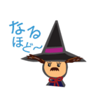 She's a witch girl.（個別スタンプ：28）