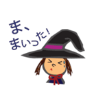 She's a witch girl.（個別スタンプ：29）