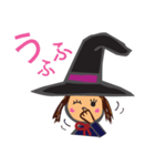 She's a witch girl.（個別スタンプ：31）