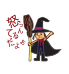 She's a witch girl.（個別スタンプ：39）