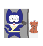 Three dogs a cat（個別スタンプ：15）