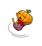 ハロウィンかぼちゃ（個別スタンプ：24）
