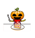 ハロウィンかぼちゃ（個別スタンプ：34）