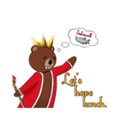 The king bear（個別スタンプ：8）