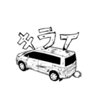 動く4WDオフロード車(マンガ風)（個別スタンプ：6）