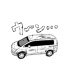 動く4WDオフロード車(マンガ風)（個別スタンプ：19）