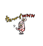 Lazy thinking rabbit（個別スタンプ：29）