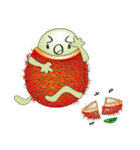 Chom Chom boy (rambutan)（個別スタンプ：15）