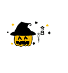 カエルの生活！Halloween＆Christmas ver！！（個別スタンプ：14）