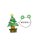 カエルの生活！Halloween＆Christmas ver！！（個別スタンプ：26）
