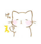 にんげんになりたいねこ。（個別スタンプ：3）