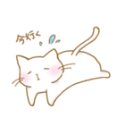 にんげんになりたいねこ。（個別スタンプ：16）