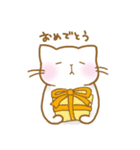 にんげんになりたいねこ。（個別スタンプ：37）