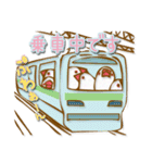 おでかけ文鳥（個別スタンプ：6）