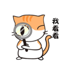 Cat with single eyelid Part.2（個別スタンプ：8）