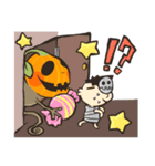 ハロウィンと愉快な仲間達（個別スタンプ：4）