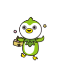 Green penguin - KuKu（個別スタンプ：6）