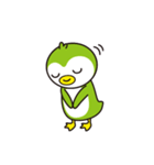 Green penguin - KuKu（個別スタンプ：10）