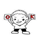 進め！ ファイトくん（個別スタンプ：1）