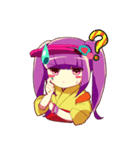 フリーダムだぜ銭太鼓ガール（個別スタンプ：2）