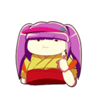 フリーダムだぜ銭太鼓ガール（個別スタンプ：7）
