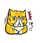 個性豊かなぶさ猫さん達（個別スタンプ：10）