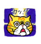 個性豊かなぶさ猫さん達（個別スタンプ：11）
