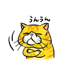個性豊かなぶさ猫さん達（個別スタンプ：27）