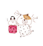 ハム代とミケランジェロ（個別スタンプ：3）