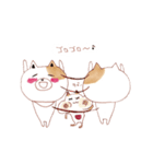 ハム代とミケランジェロ（個別スタンプ：20）