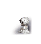 生クリームの妖精、フュー: 3D ver.01（個別スタンプ：24）