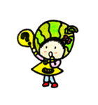 Little sunny watermelon（個別スタンプ：22）