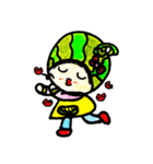 Little sunny watermelon（個別スタンプ：30）