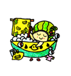 Little sunny watermelon（個別スタンプ：37）