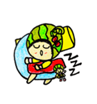 Little sunny watermelon（個別スタンプ：38）